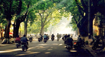 Hanoi in Vietnam